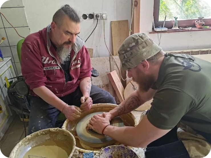 гончарство для реабілітації